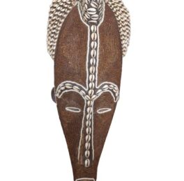 Fang beaded mask from Gabon