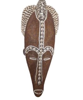 Fang beaded mask from Gabon